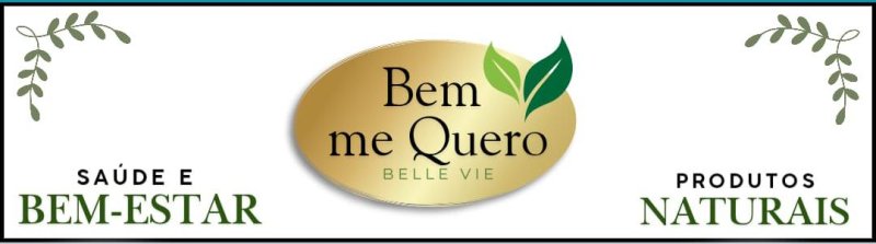 Logo da Bem me quero / produtos naturais.