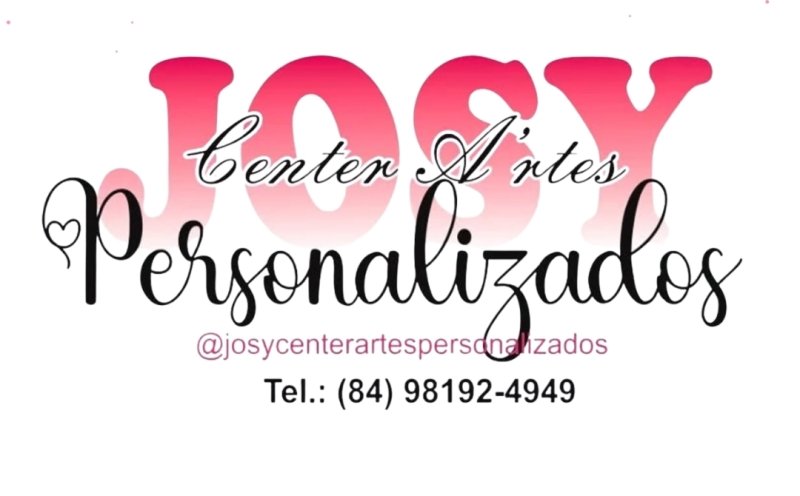 Josy Center Artes Personalizados