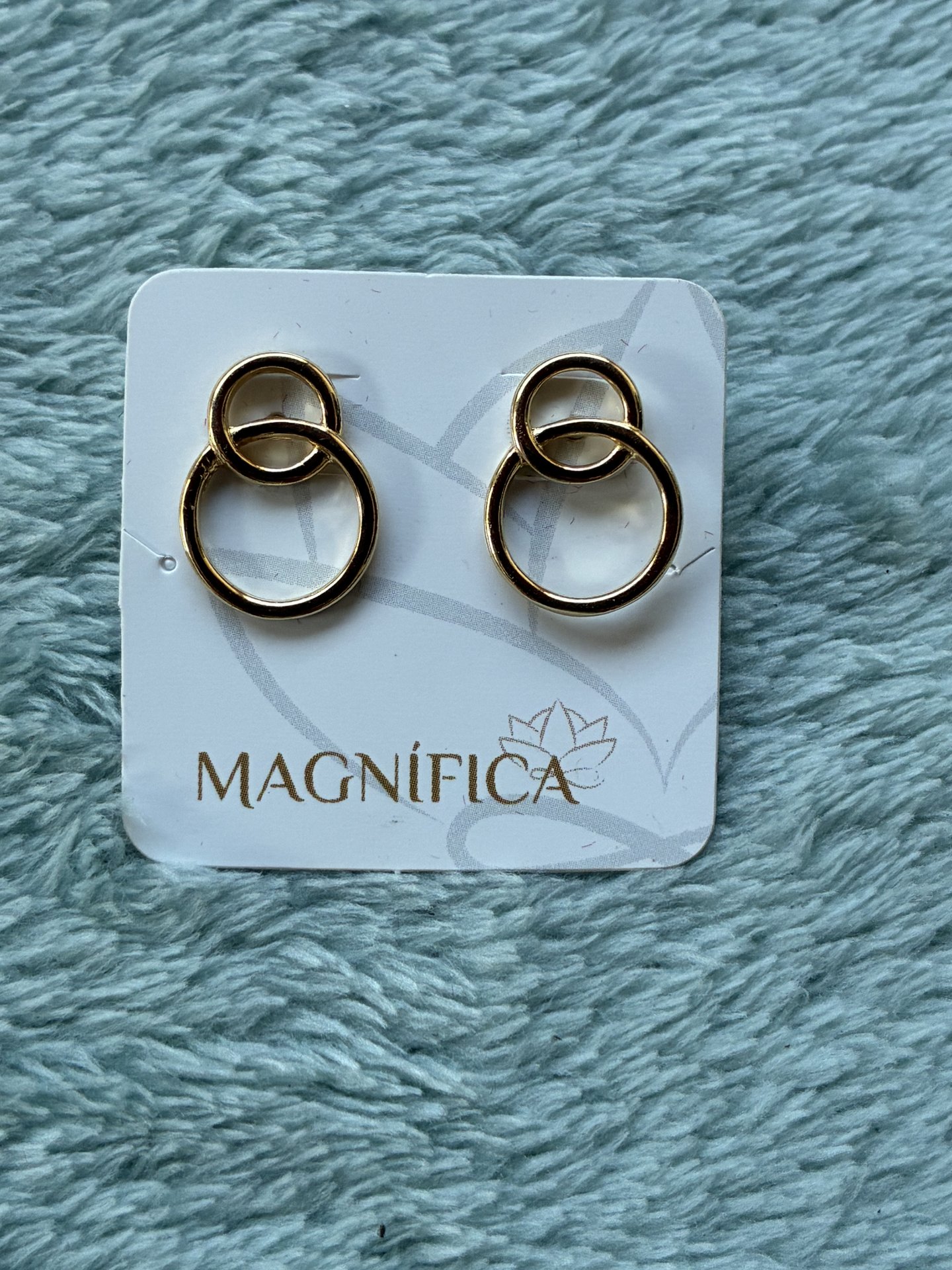 Brinco Duplo Circular Magnífica