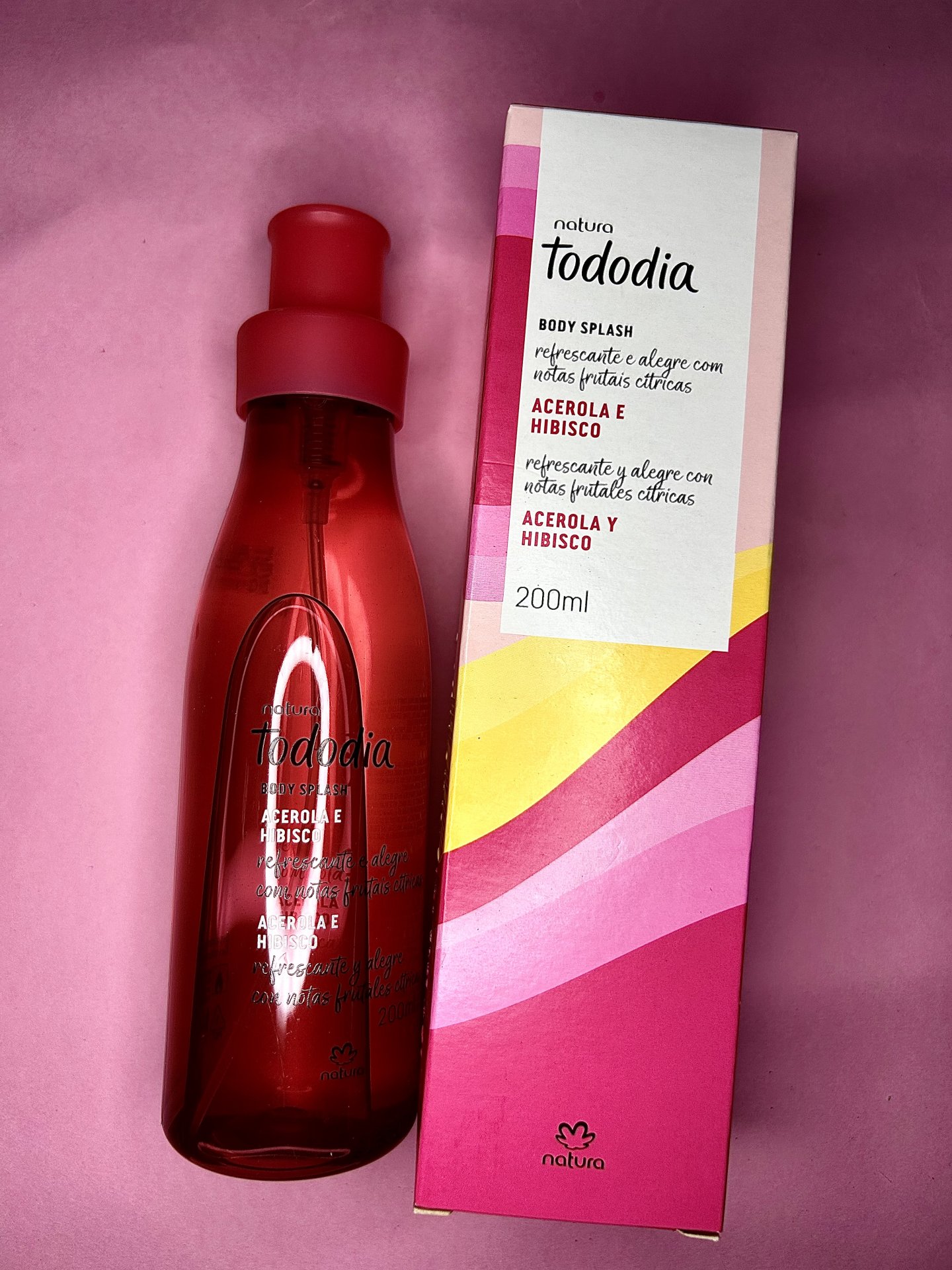 BODY splash Natura Acerola e Hibisco