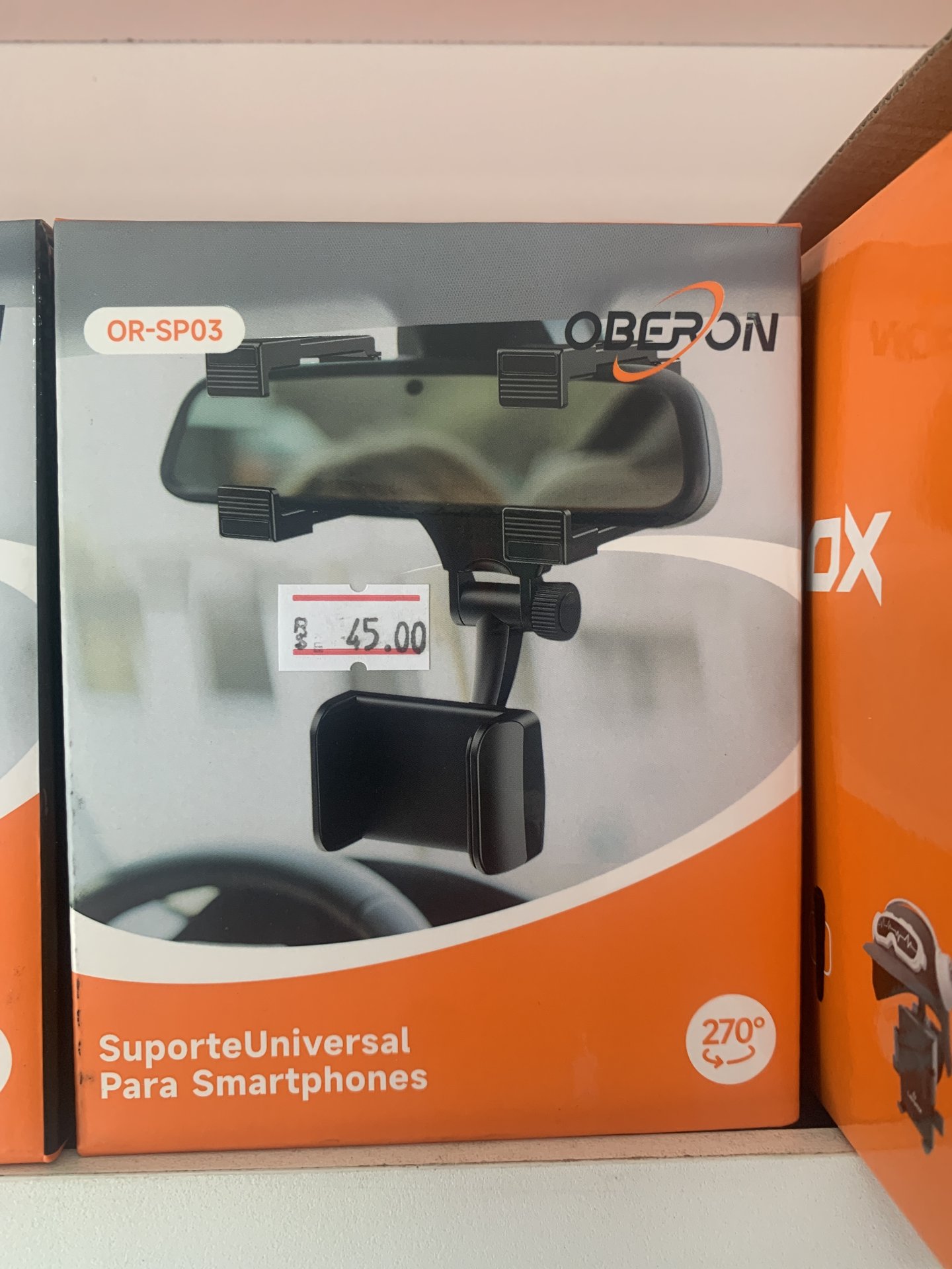 Suporte para Carro de Retrovisor