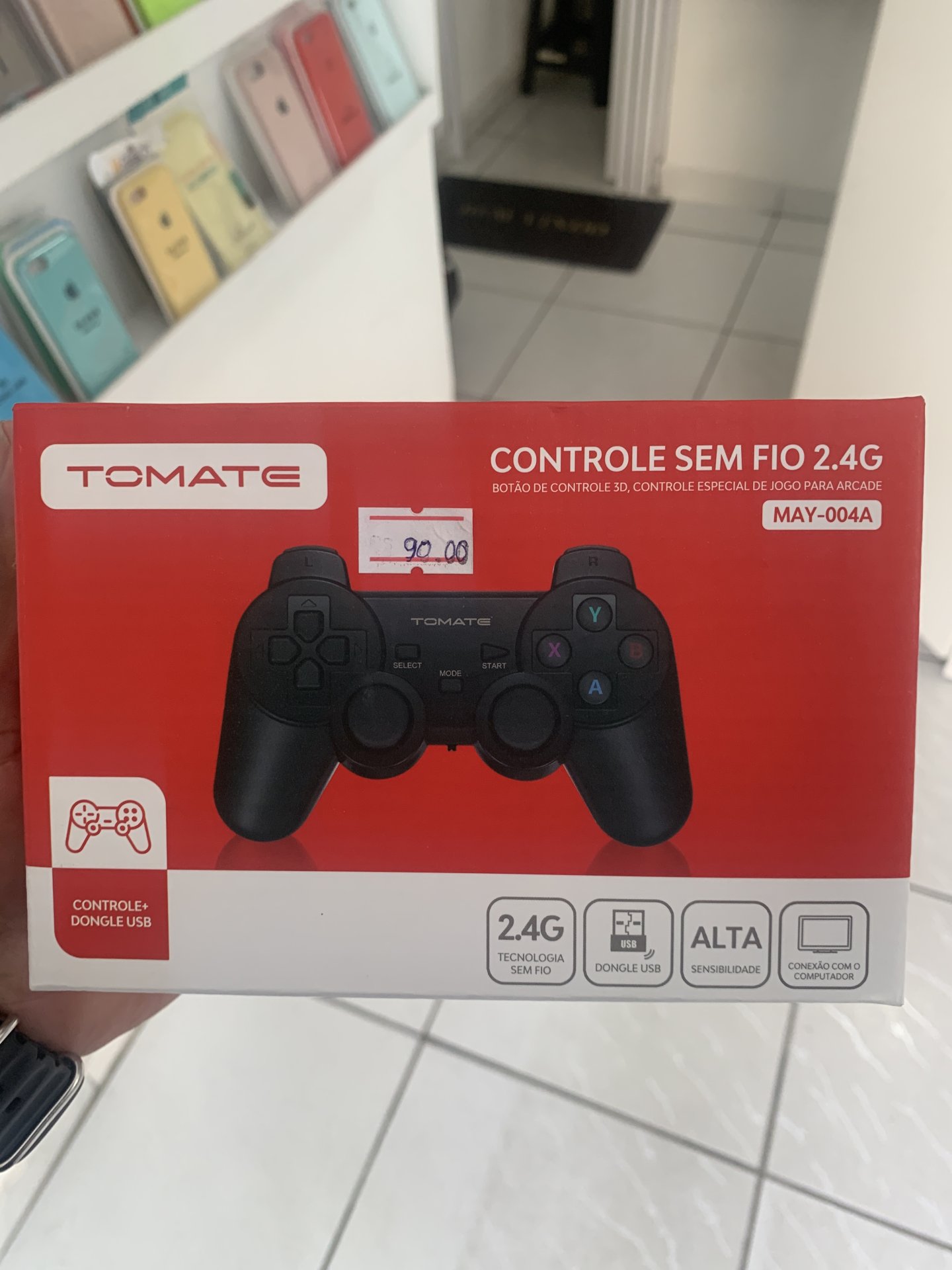 Controle Sem Fio para PlayStation 2 e Notebook