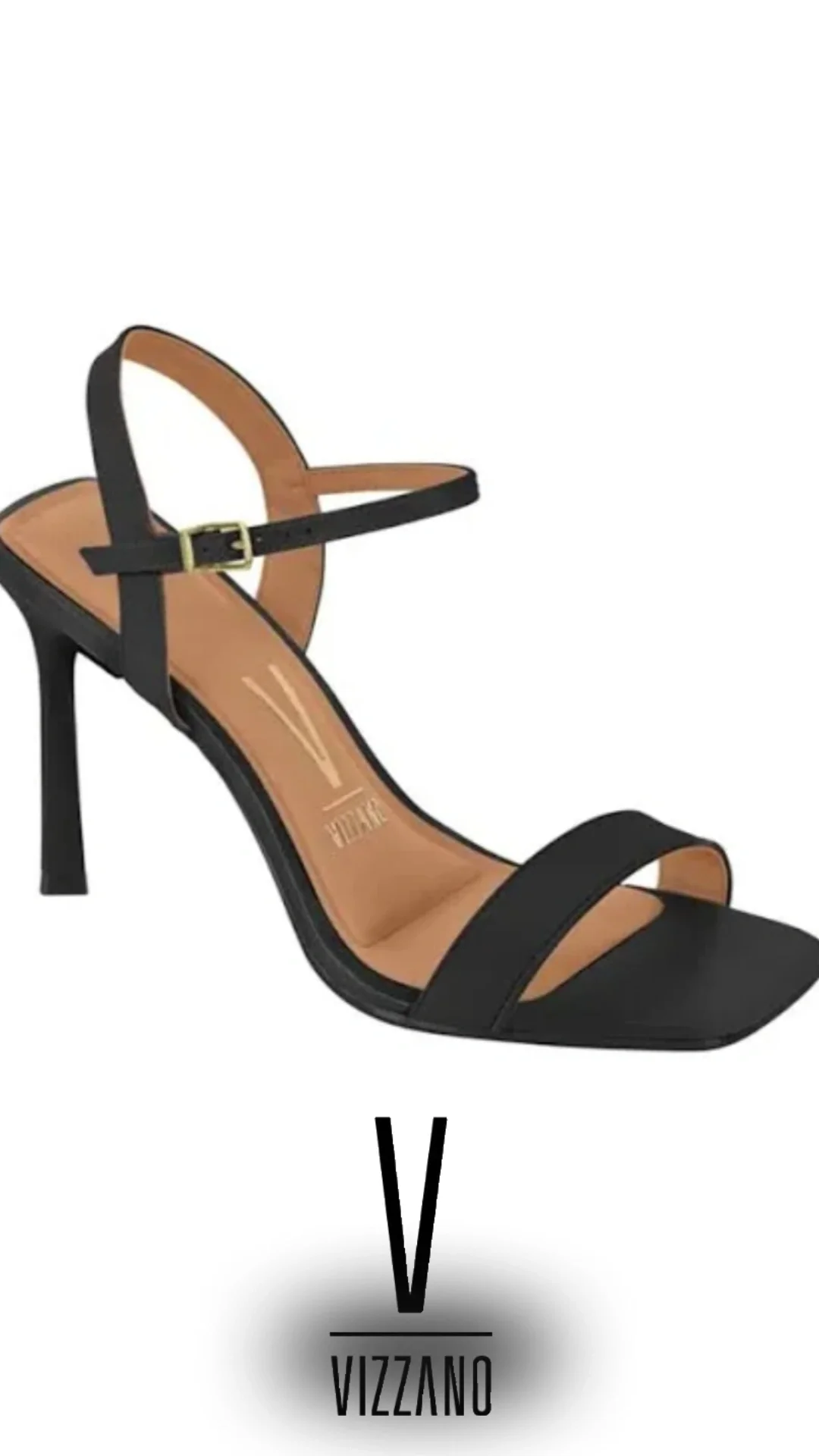 Salto Fino Bico Quadrado Vizzano