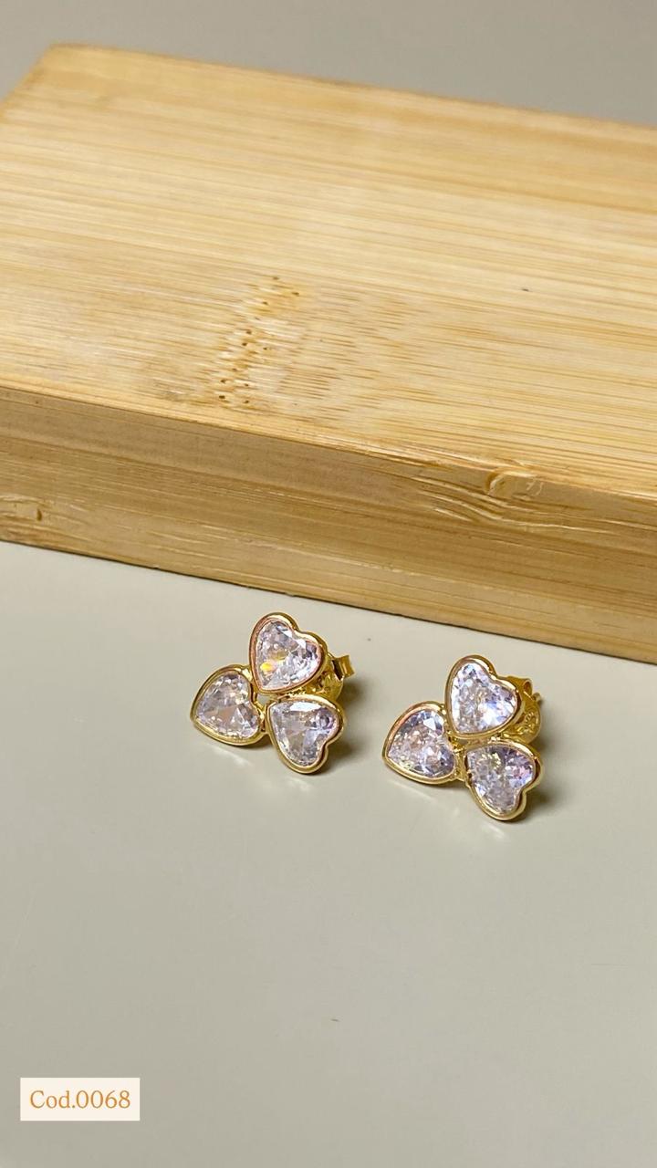 Brinco Três Corações Magnífica