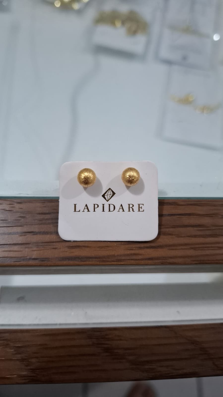 Brinco Bola Lapidare