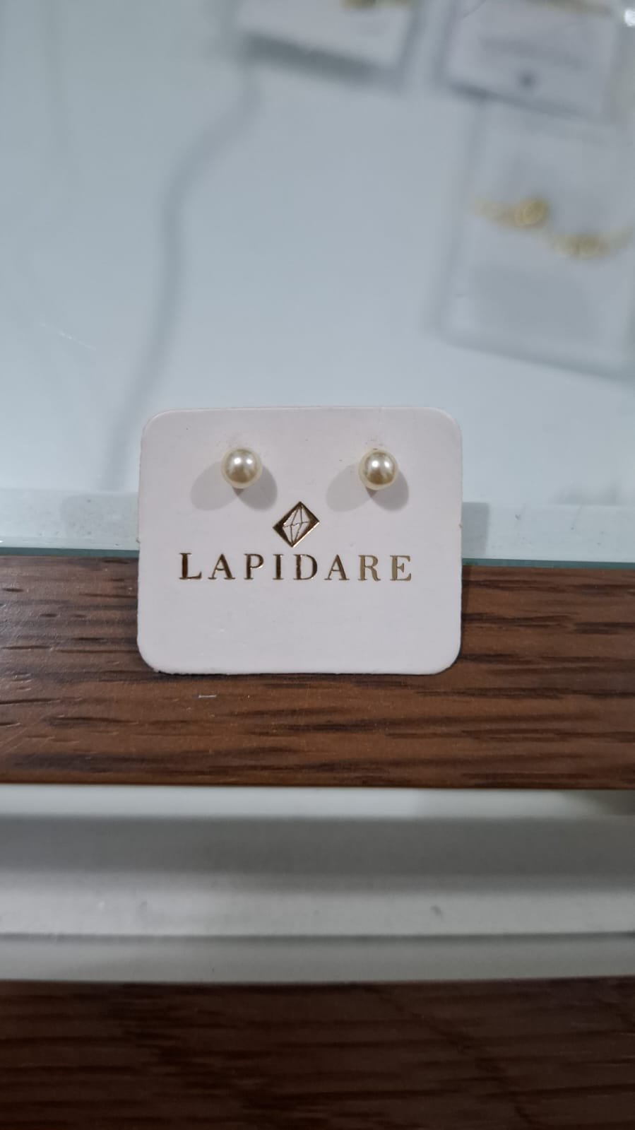 Brinco Pérola Pequena 4mm