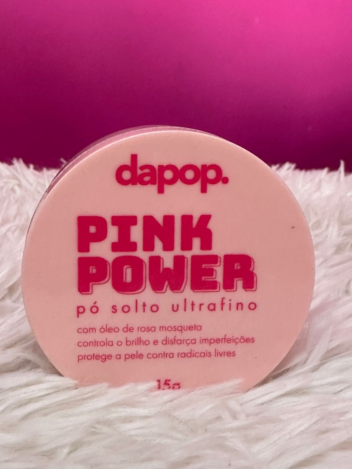 Pó Solto Ultrafino Pink Power