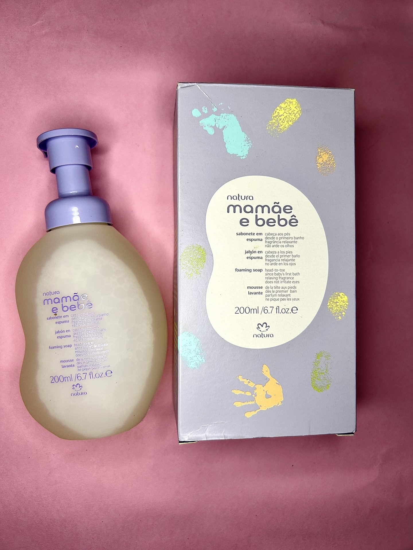 Sabonete Líquido Natural Mamãe Bebê