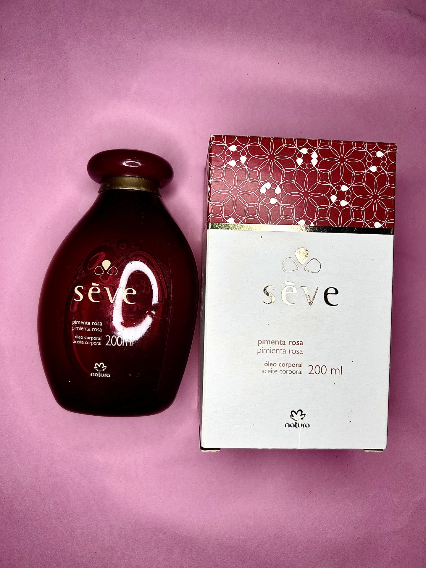 Óleo Corporal Hidratante Pimenta Rosa