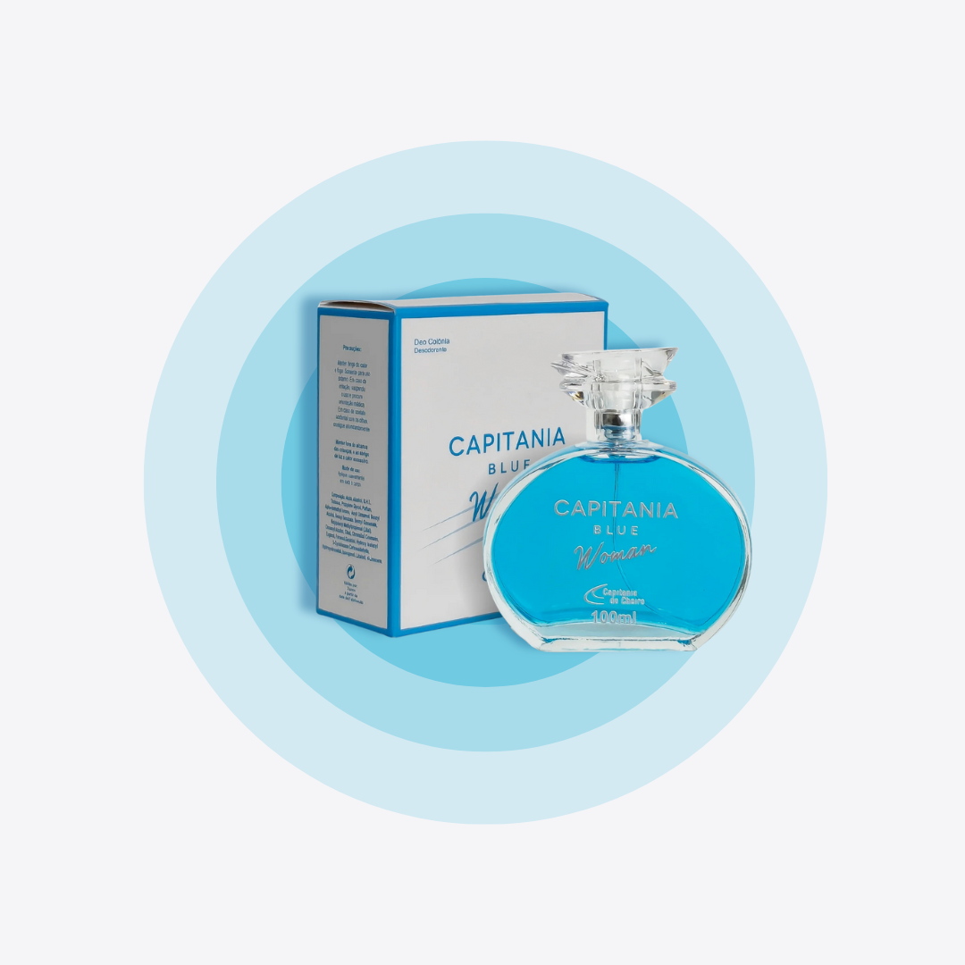 Capitania Blue Woman Deo Colônia 100ml