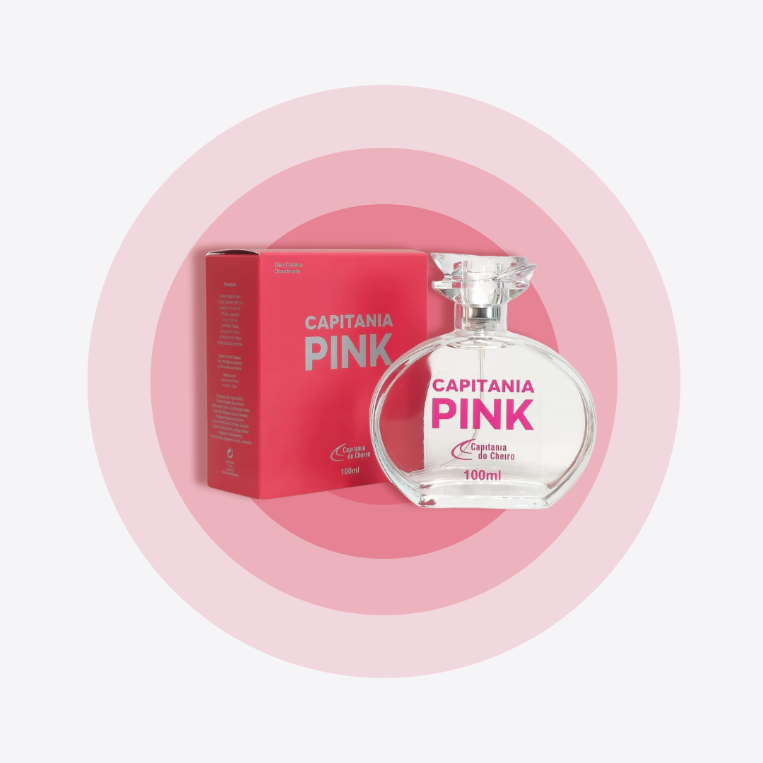 Capitania Pink Deo Colônia 100ml