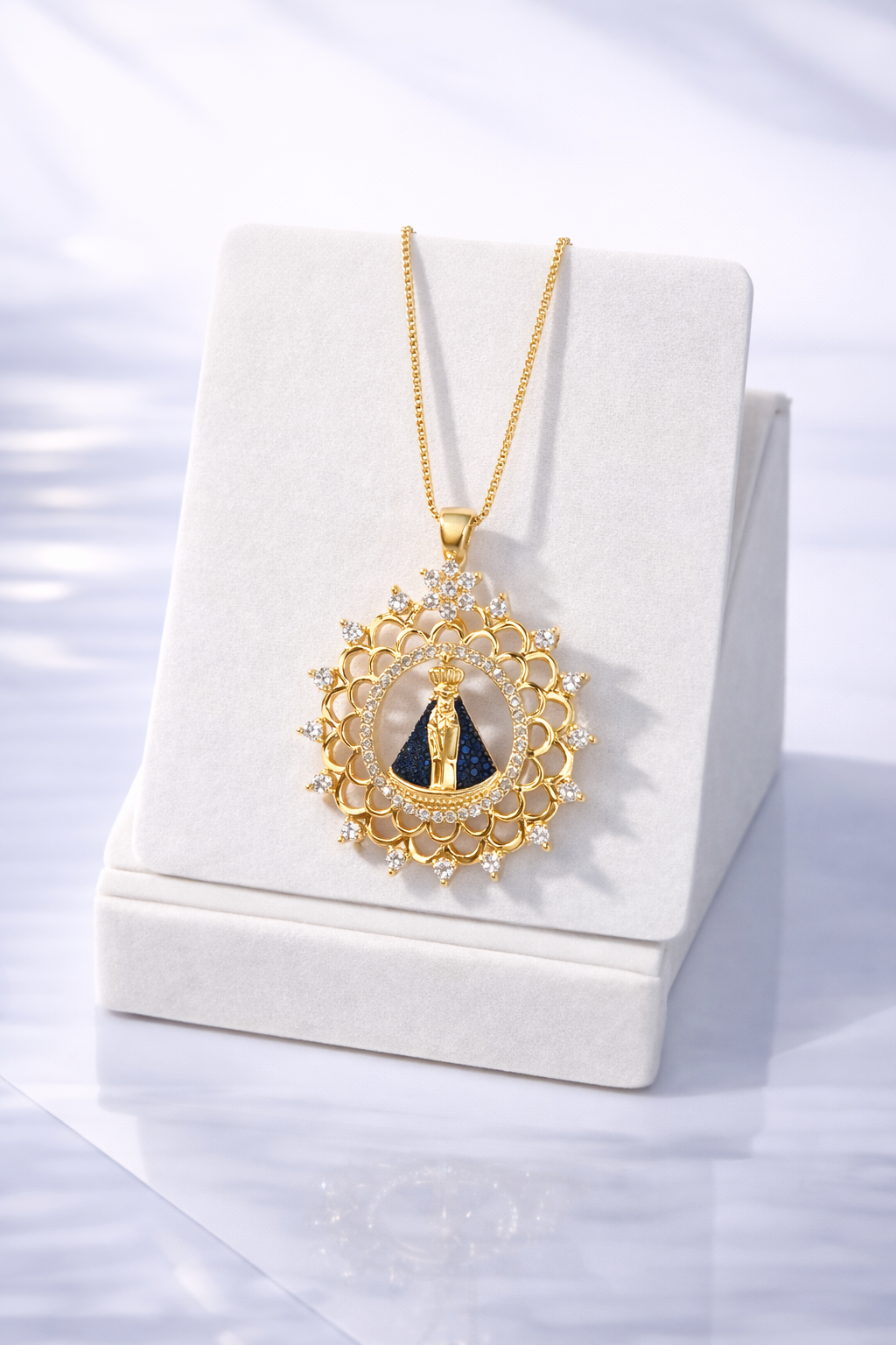 Gargantilha Nossa Senhora Aparecida Magnífica