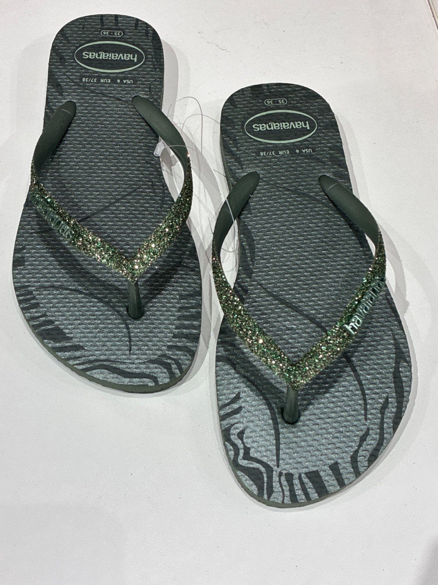 Chinelo Havaianas Gliter Edge