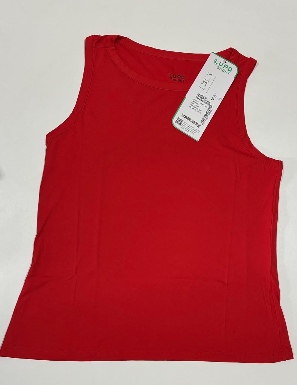 Camiseta Regata Lupo Sem Recorte Recorte