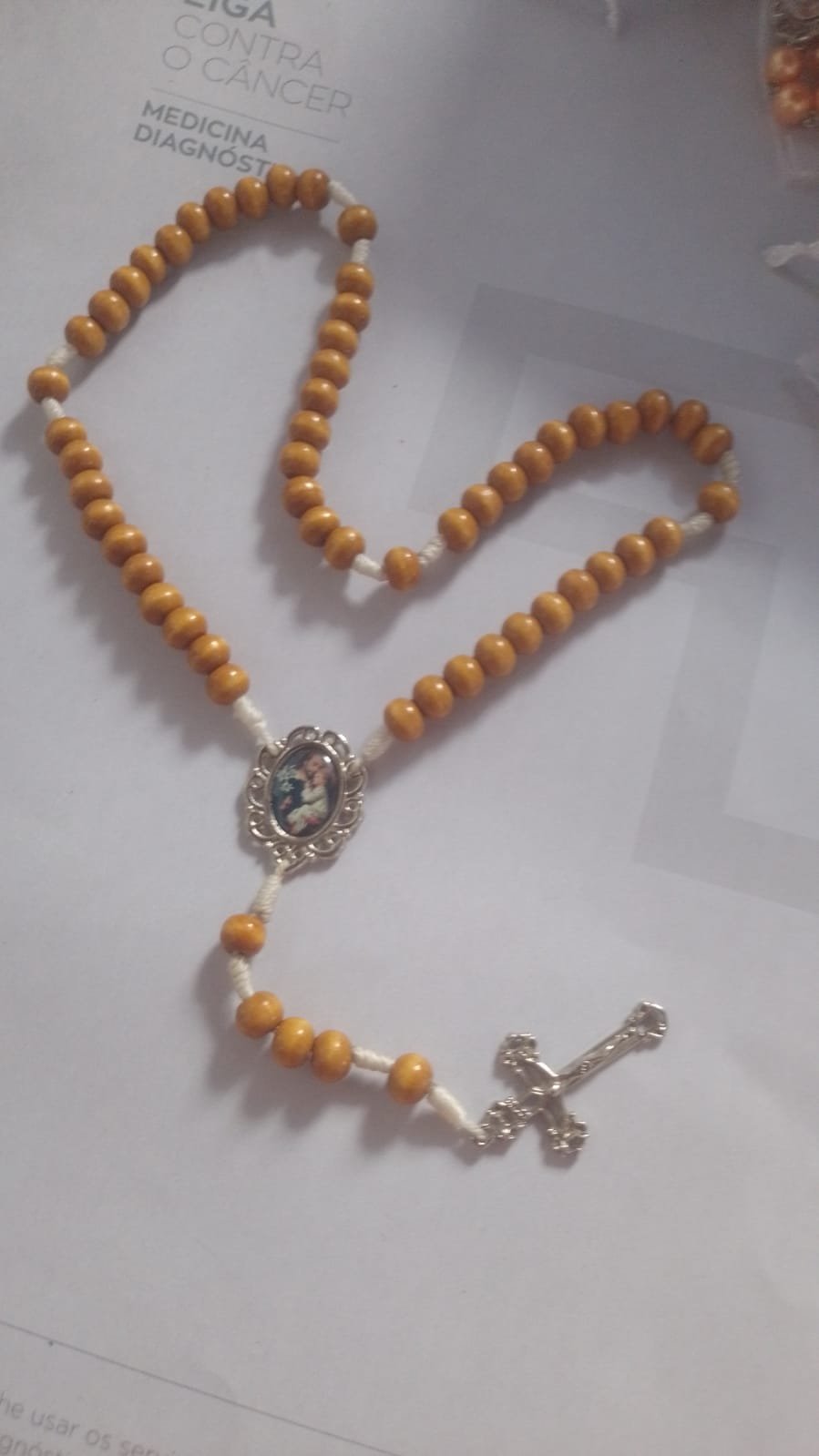 Terço Amadeirado São José