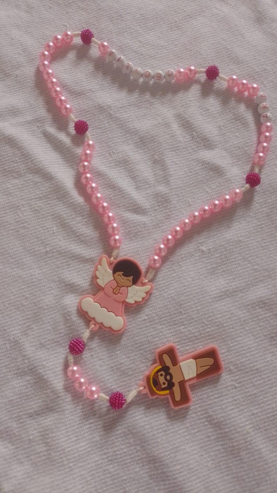 Terço Infantil Menina Personalizável