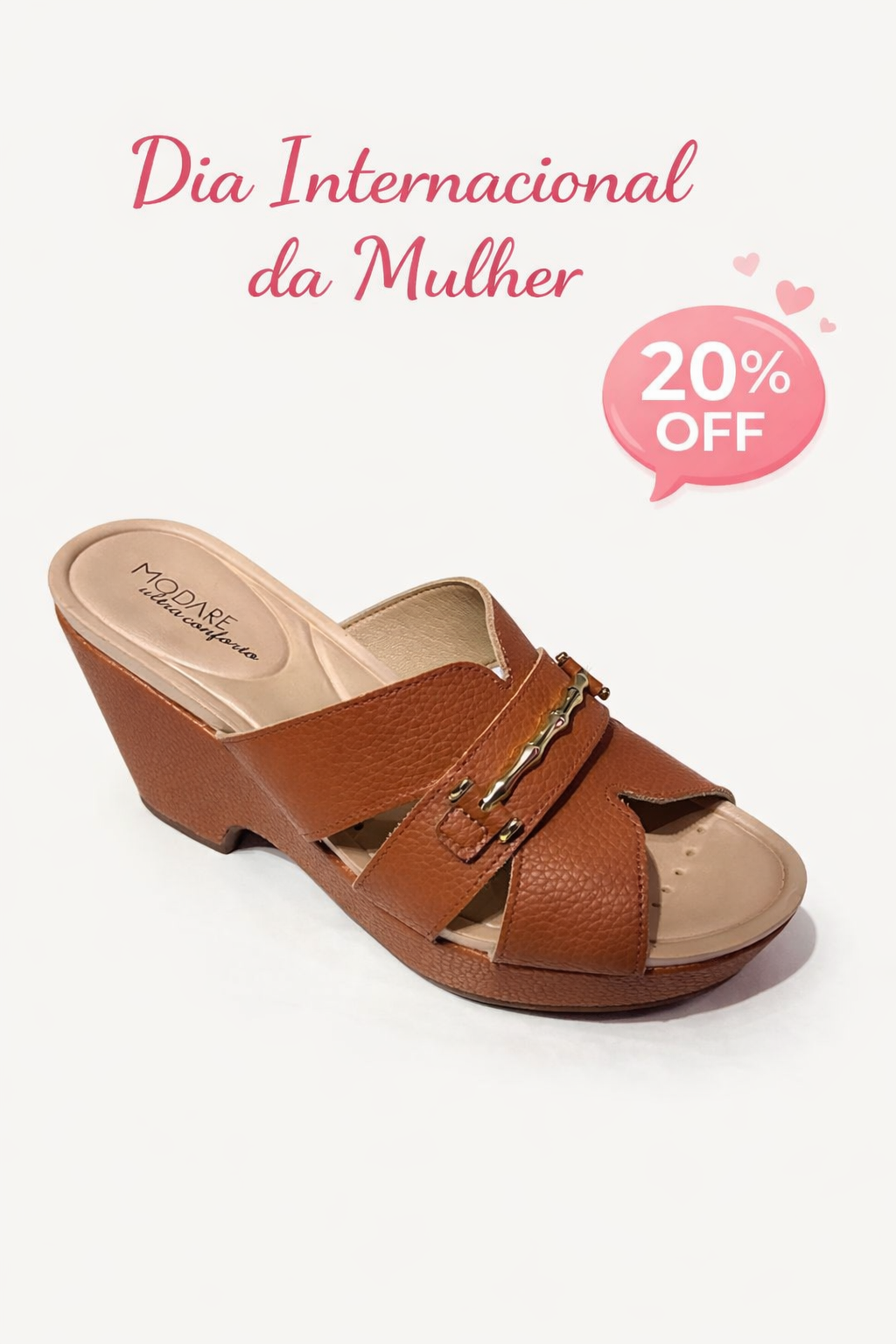 Tamanco Modare Terracota