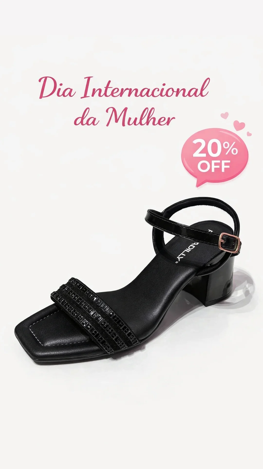 Sandália Piccadilly Verniz