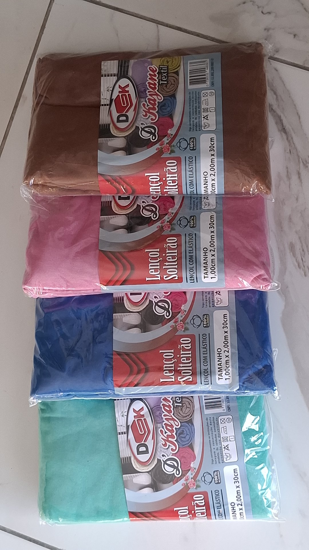 Lençol de Elástico Solteirão