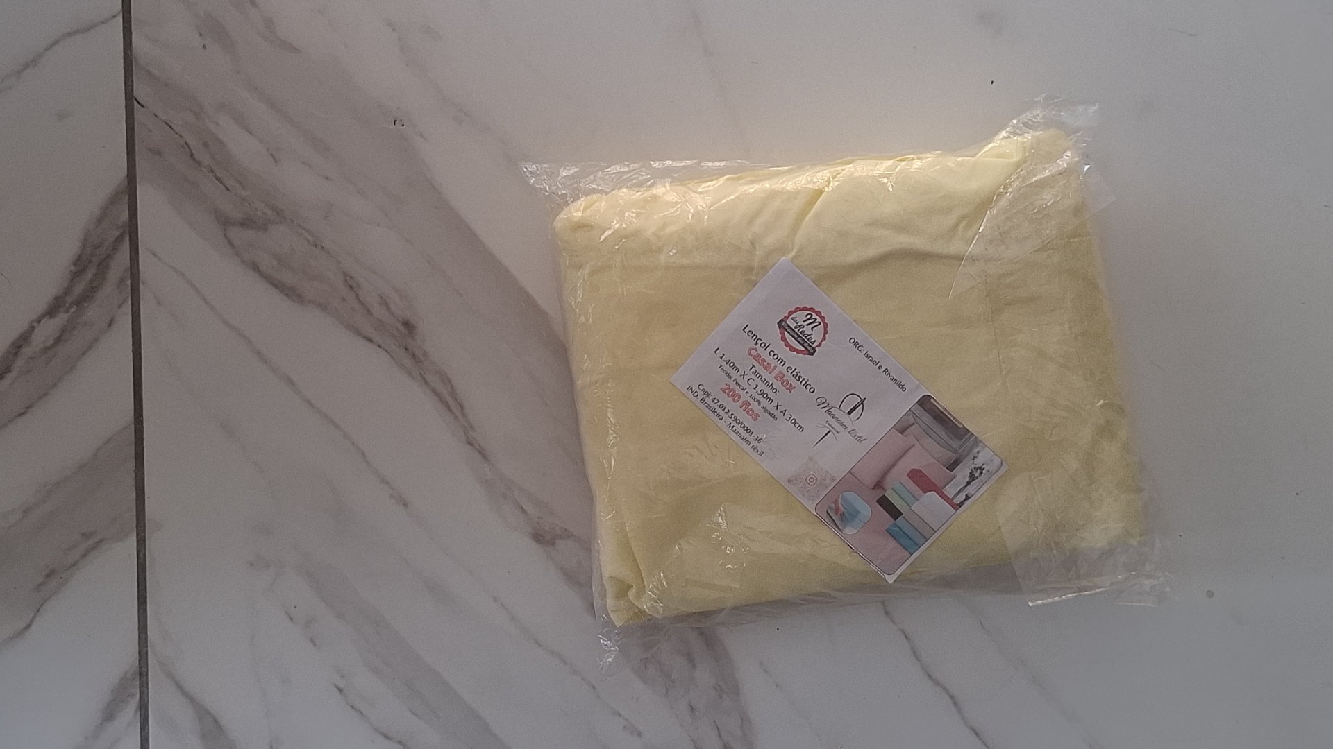 Lençol de Elástico Casal Box