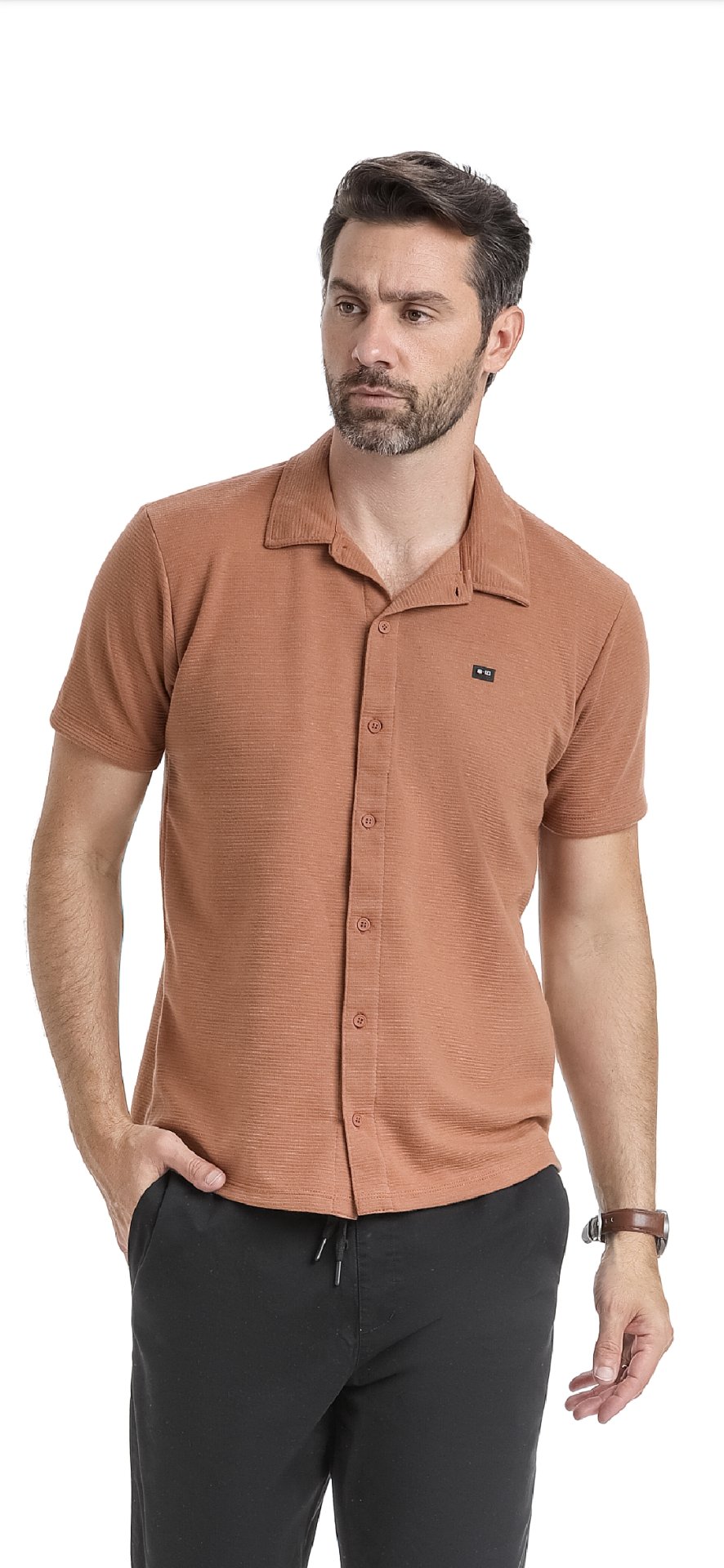 Camisa canelada TZE 260