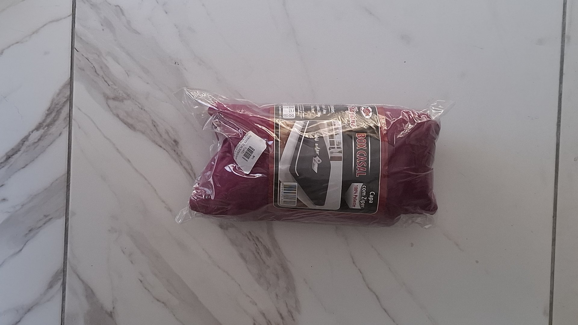 Capa de Cama Casal Box com Zíper