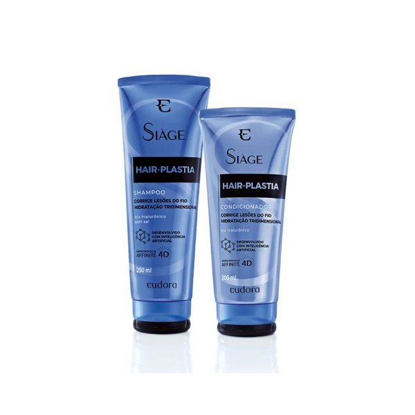 Shampoo + Condicionador Hair Plastia Eudora