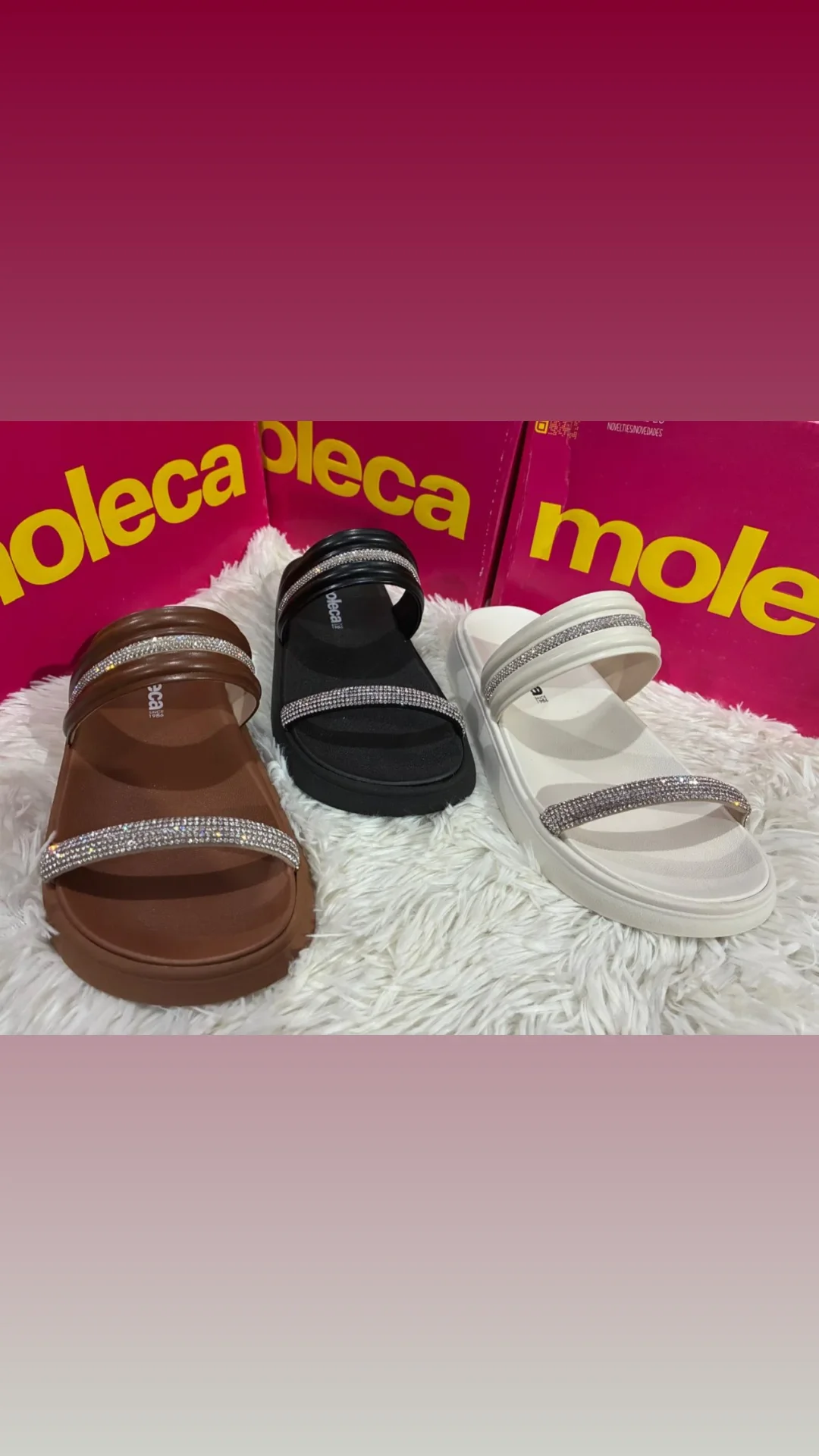 Papete Moleca com Brilho