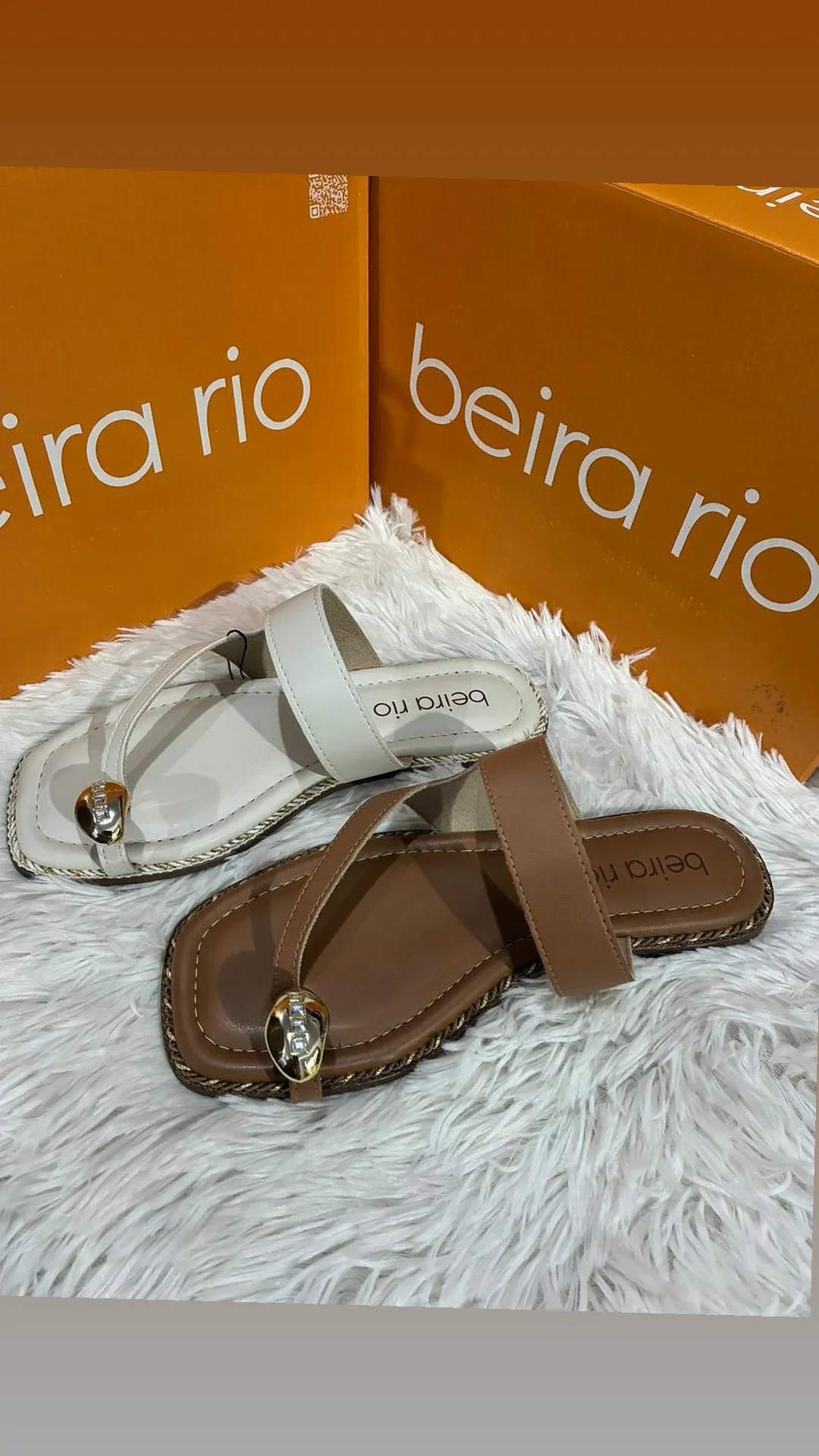 Rasteira Beira Rio com Dedo