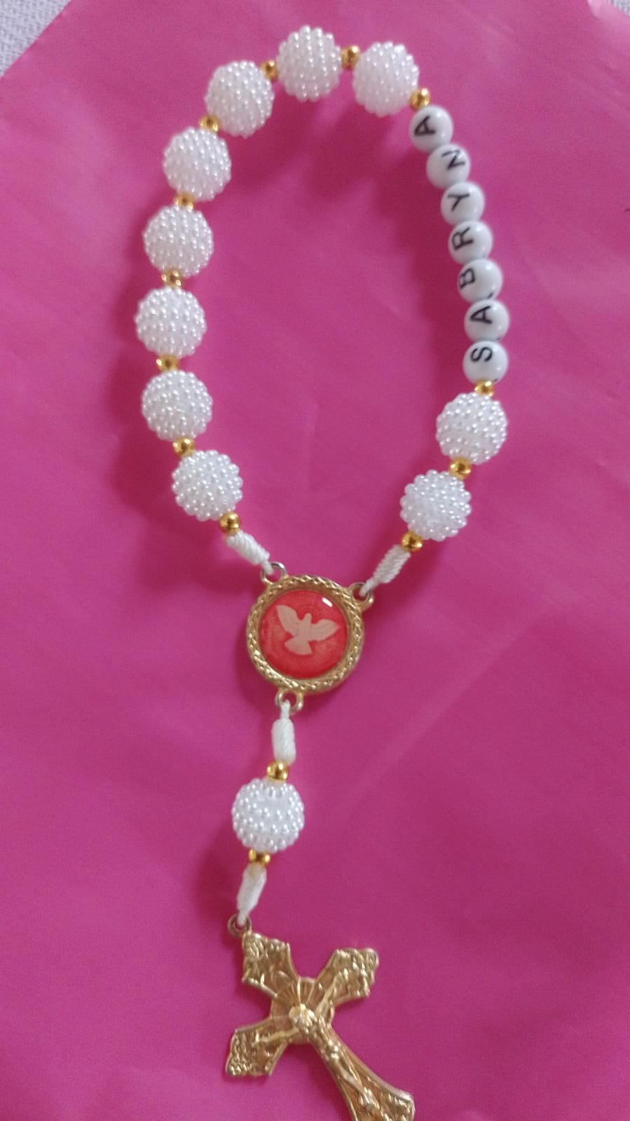 Lembrancinha de Terço para Carro